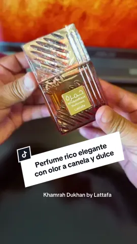 Khamrah Dukhan by Lattafa #lattafaperfume #fragrance #winterfragrance #perfumetiktok #perfumeunisex 