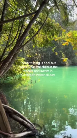And eat snacks ofc #washington#forest#gatoradewater#pnw#swim
