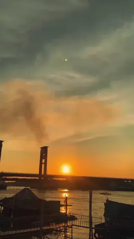 sanset sore..#fy#ampera#palembang