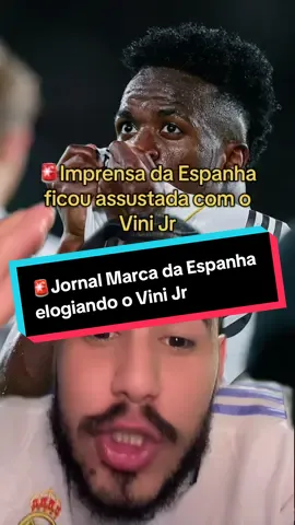 🚨Jornal Marca diz que o Vini Jr renasceu #vinijr #realmadrid #virginia 