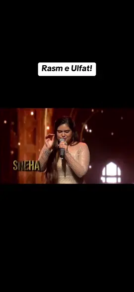 Sneha Shankar - Rasme ulfat #SnehaShankar #indianidol16 #fyp #goviral #singingrealityshow 