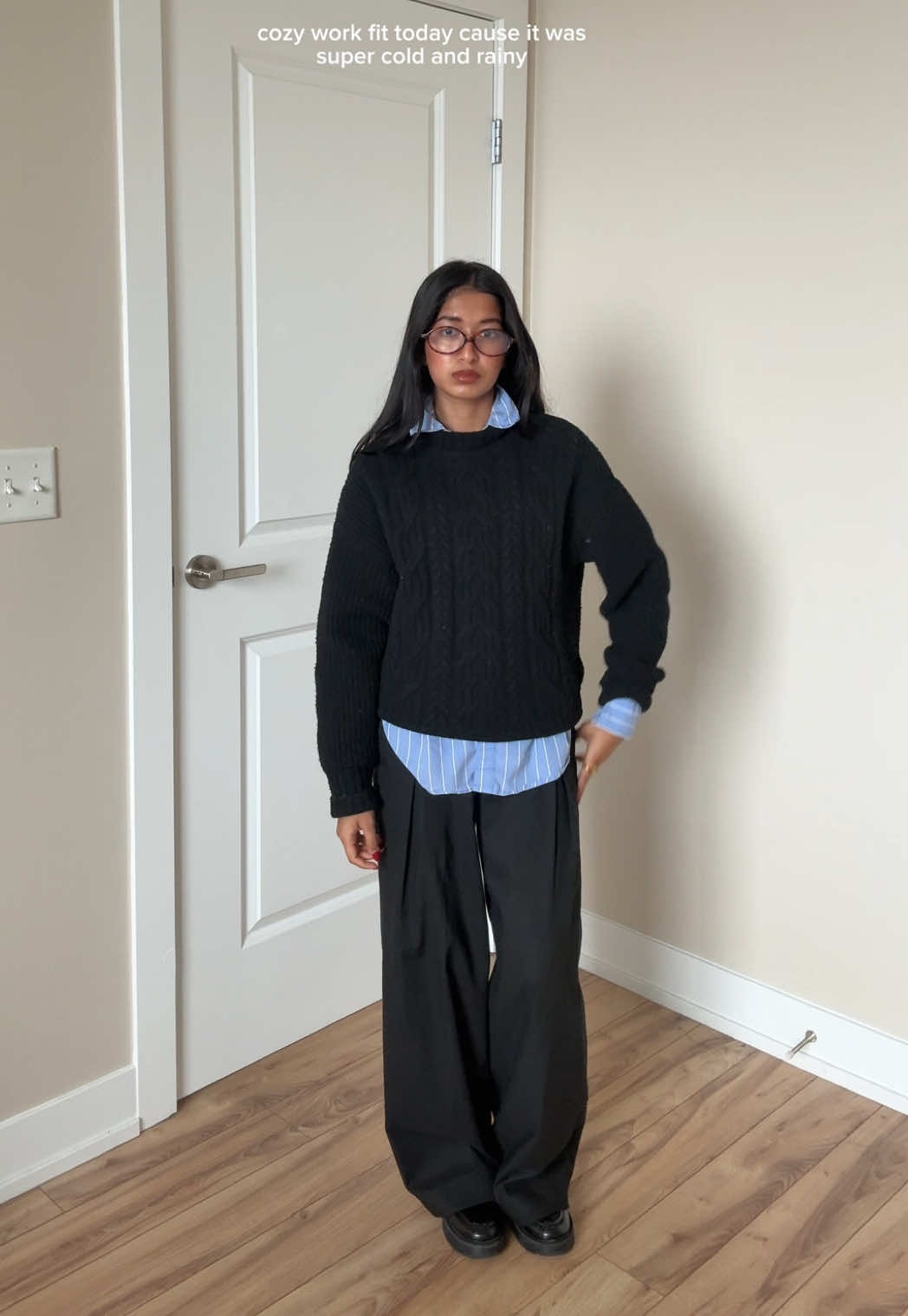 cozy work fit today  #workoutfit #officeoutfit #fallfashion #falloutfits #officestyle 