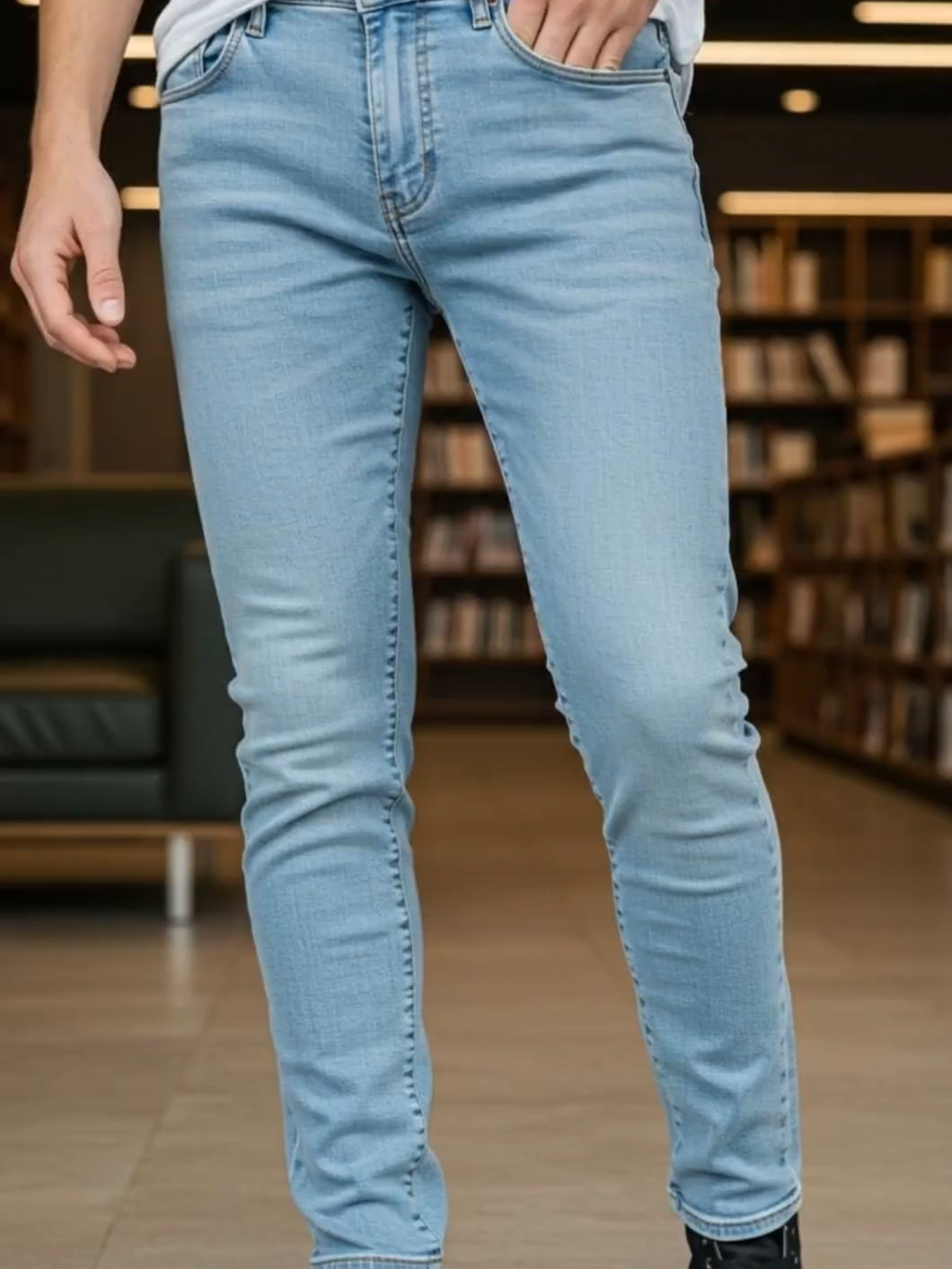 🔥 PROMO SPESIAL ‼️  Beli 1 Jeans Slimfit Premium, Gratis 1 lagi Dua celana premium dengan harga satu aja 👌 Bahan adem, nggak kaku, dan fleksibel untuk semua aktivitas. Paling cocok buat kamu yang pengen stylish tanpa boros! 📌 Jangan kelewatan, siapa cepat dia dapat! #PromoJeansPria #JeansBuy1Get1 #CelanaJeansPromo #JeansSlimfitPremium #CelanaPriaMurahBanget #JeansNyamanStretch #OOTDJeansPria #CelanaPriaStylish #JeansFYPIndonesia #PromoCelana