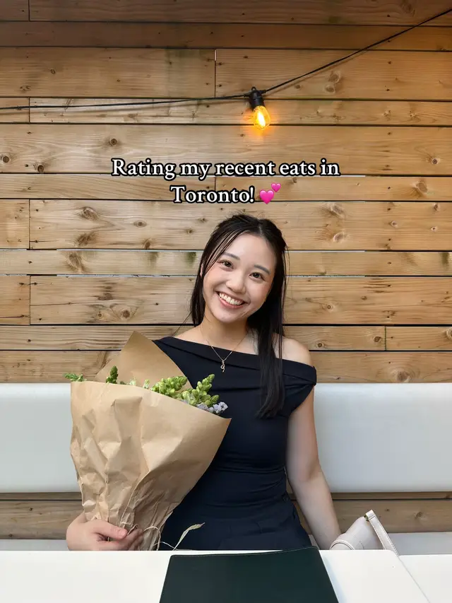 Rating my recent eats in Toronto! 🇨🇦 #toronto #torontoeats #fyp 