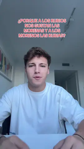 Es así? #morenos #rubios #parati #fyp #viral 