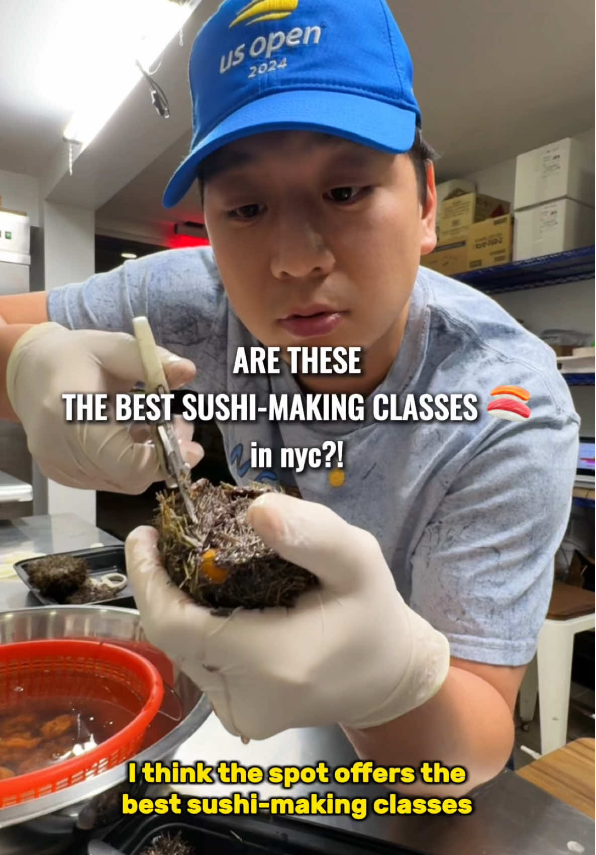 I truly believe some of the best sushi-making experiences are hosted by Osakana! 🍣 Their uni shucking + beginner and advanced sushi-making classes are so intimate, hands-on and informative! Plus, the fish is so fresh! If interested - you guys can book their classes via Tock for $195/pp! 📍Osakana (42 1/2 St Marks Pl, New York, New York) • • • #sushimaking #sushi #nycsushi #foodstories #nycfood       