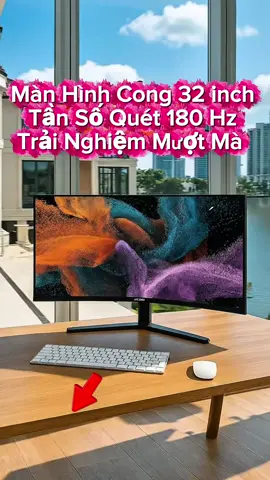 Xả Kho Màn Hình Cong 32inch. Tần Số Quét 180Hz. Trải Nghiệm Mượt Mà#manhinhcong #manhinhcong32inch #manmaytinh #xuhuongtiktok #trending 