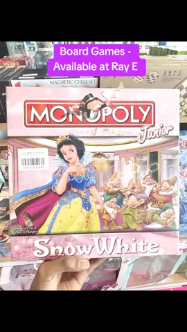 Now available at Ray E: A fantastic variety of board games for all ages! Enjoy themed Monopoly editions featuring Spider-Man, Mickey Mouse, and classic favorites like Labubu, Snow White, Frozen, Snake and Ladder, plus timeless games like Chess and Uno. Fun for kids and adults alike! ✨🔥💯 #fyppppppppppppppppppppppp #rayelimited #boardgames #portmoresby🇵🇬 #pngtiktok🇵🇬 