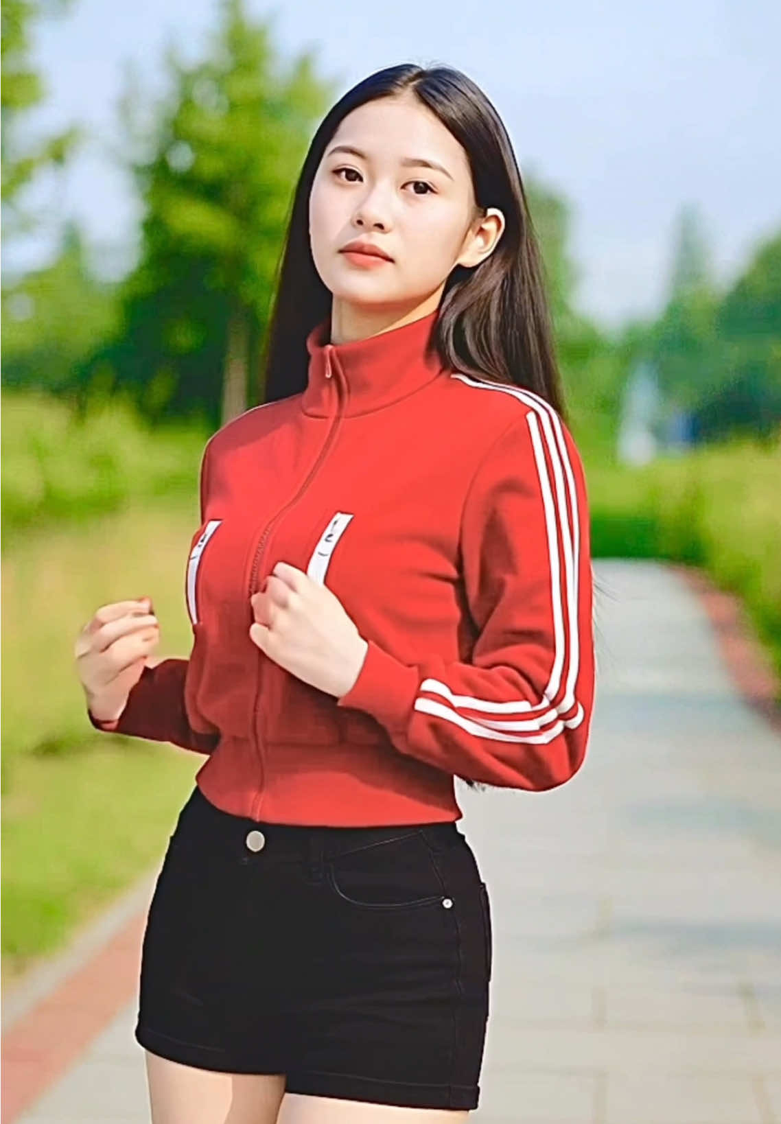 Áo gió lót lông nữ, áo gió sọc #thaonhi1619 #thoitrangnu #thoitrangnuhottrend #thudong2025 #aokhoac 