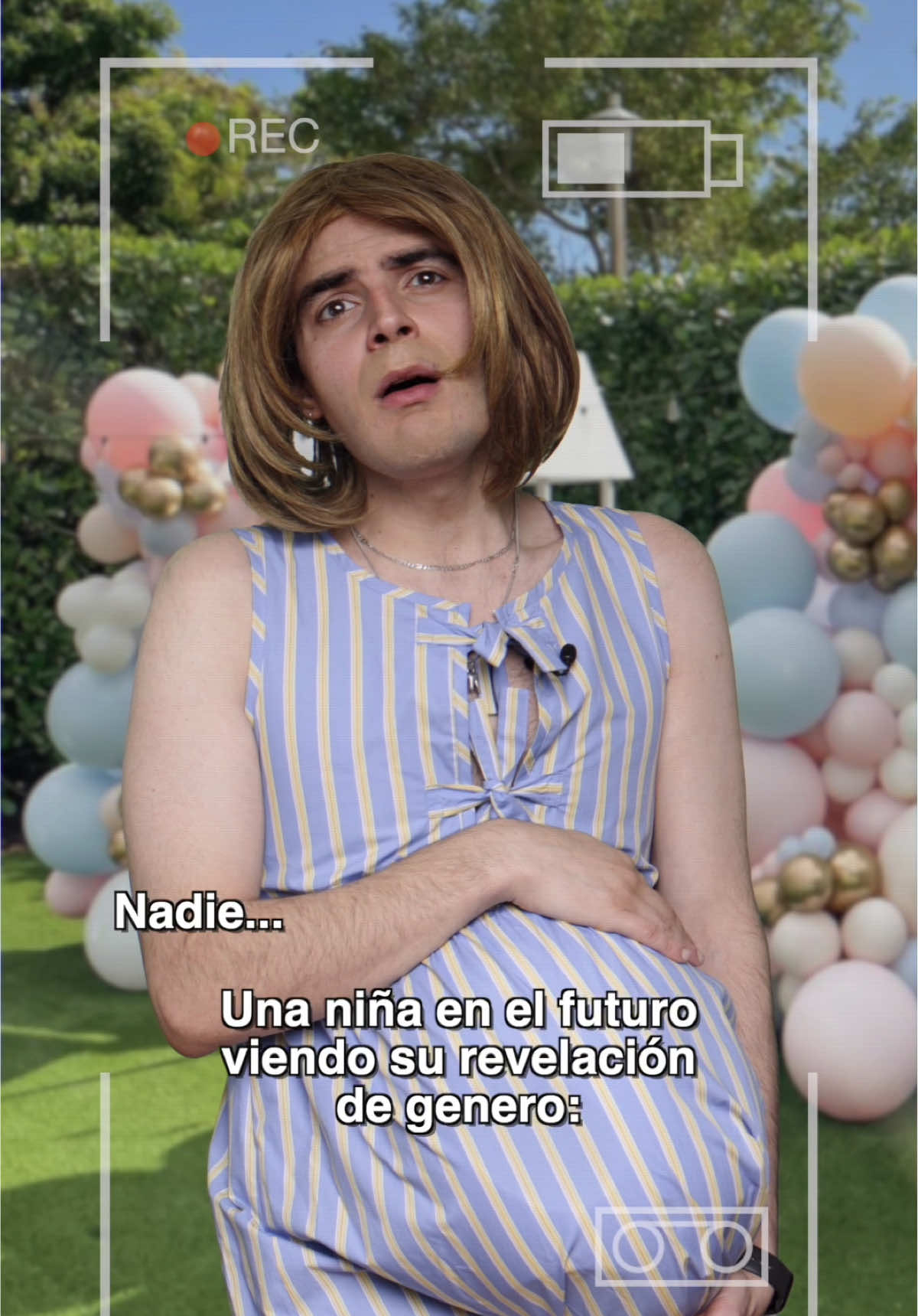 Una niña viendo su revelación de genero en el futuro 😤💀 #comedia 