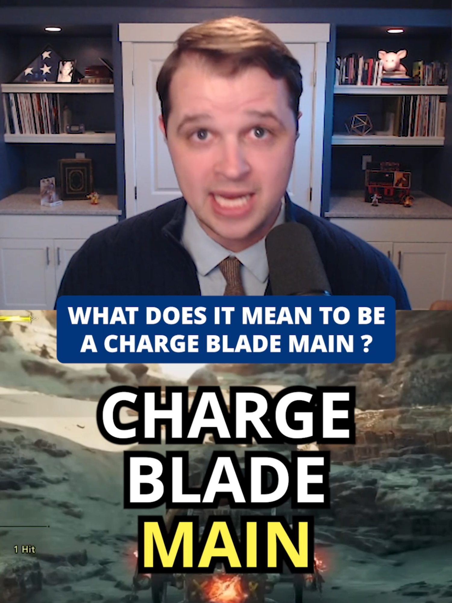 Are you built to Charge Blade?! #monsterhunter #mhwilds #gaming #GamingOnTikTok #chargeblade