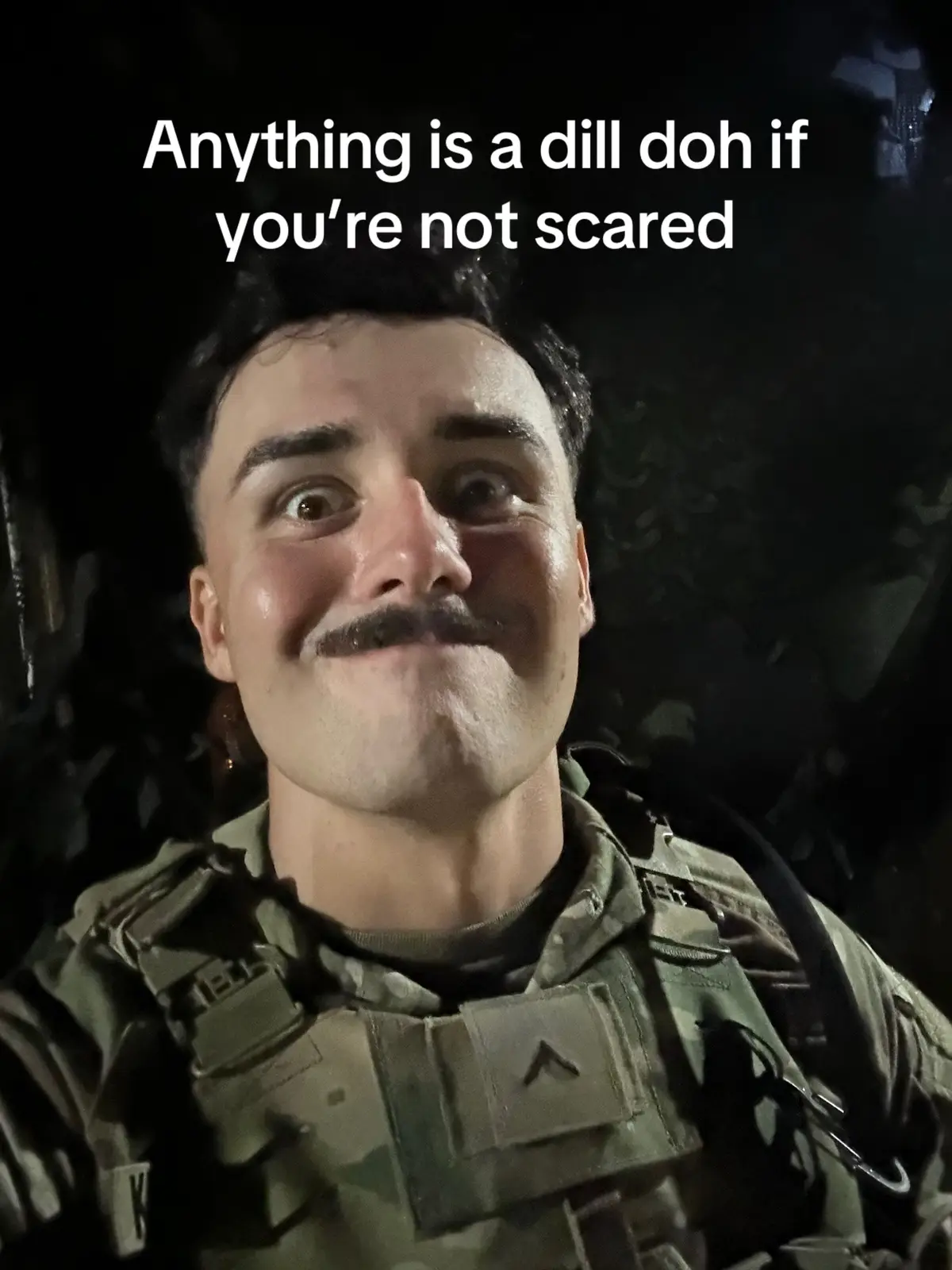 The world is full of shapes and forms, From spoons to sticks to peppercorns. A mind that’s bold, a hand that dares, Can turn odd things to love affairs. A shampoo bottle, smooth and tall, A candle waiting in the hall, A carrot crisp, a rolling pin— It’s less the “what” than how you spin. The secret truth (now don’t you grin), Is people’s minds are where it begins. For once desire takes the wheel, Most anything can make you squeal. So laugh, take heart, and just confess: The world’s a toy box, more or less. It’s not the tool that makes the thrill, But how you use it—by sheer will. #killinbeanz #funny #miltok #military #army 