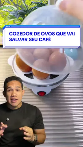 Você não vai mais cozinhar ovos como antes, é o fim do estresse longo cedo com um Cozedor de Ovos no precinho 😱