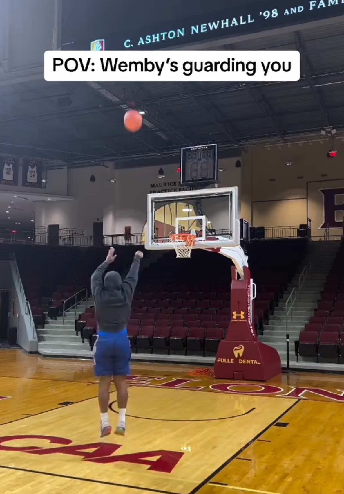 The sound is so satisfying though 😍 (michaelbrewington_basketball /IG) #NBA #basketball #sports #fyp #swish 