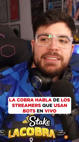 LA COBRA HABLA DE LOS STREAMERS QUE USAN BOTS #argentina #davooxeneize #kick #lacobraaa #bocajuniors #streamerskick