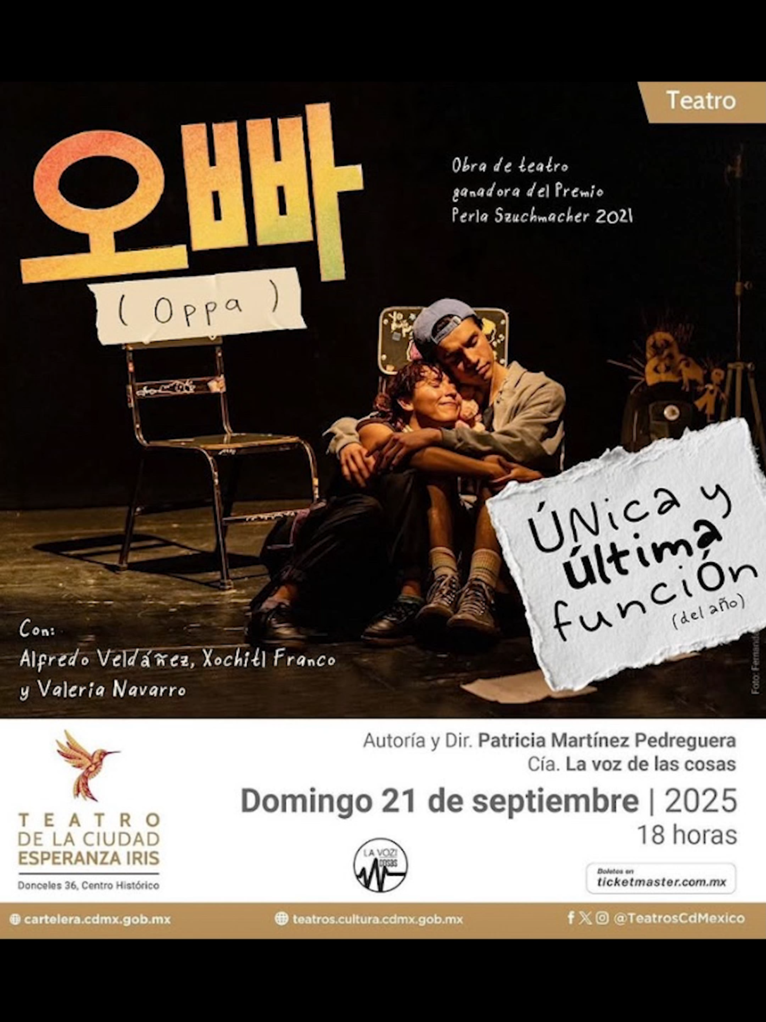 ✨_OPPA_y_La_Rana_Peluche_🐸_2025 #cdmx #teatro #cartelera #performance #tiktok #stage #theatre #dance #choreography #miracle #laranapeluche