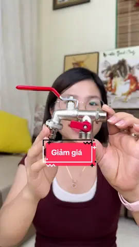 Đầu vòi chống ăn mòn, dày dặn chắc chắn, sử dụng đa năng, lắp xung quanh vườn nhà không lo hoen gỉ #hangxinhtuoi #voichonganmon