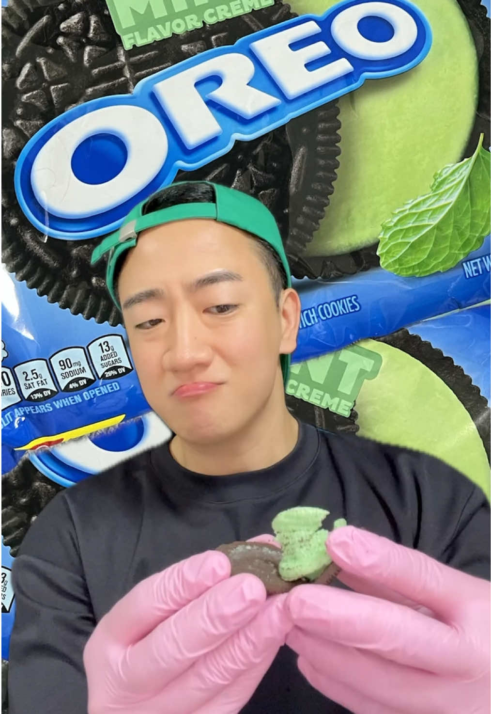 민트 오레오 먹방 MINT OREO EATING KOREAN MUKBANG ASMR #asmr #eating #먹방 #mukbang 