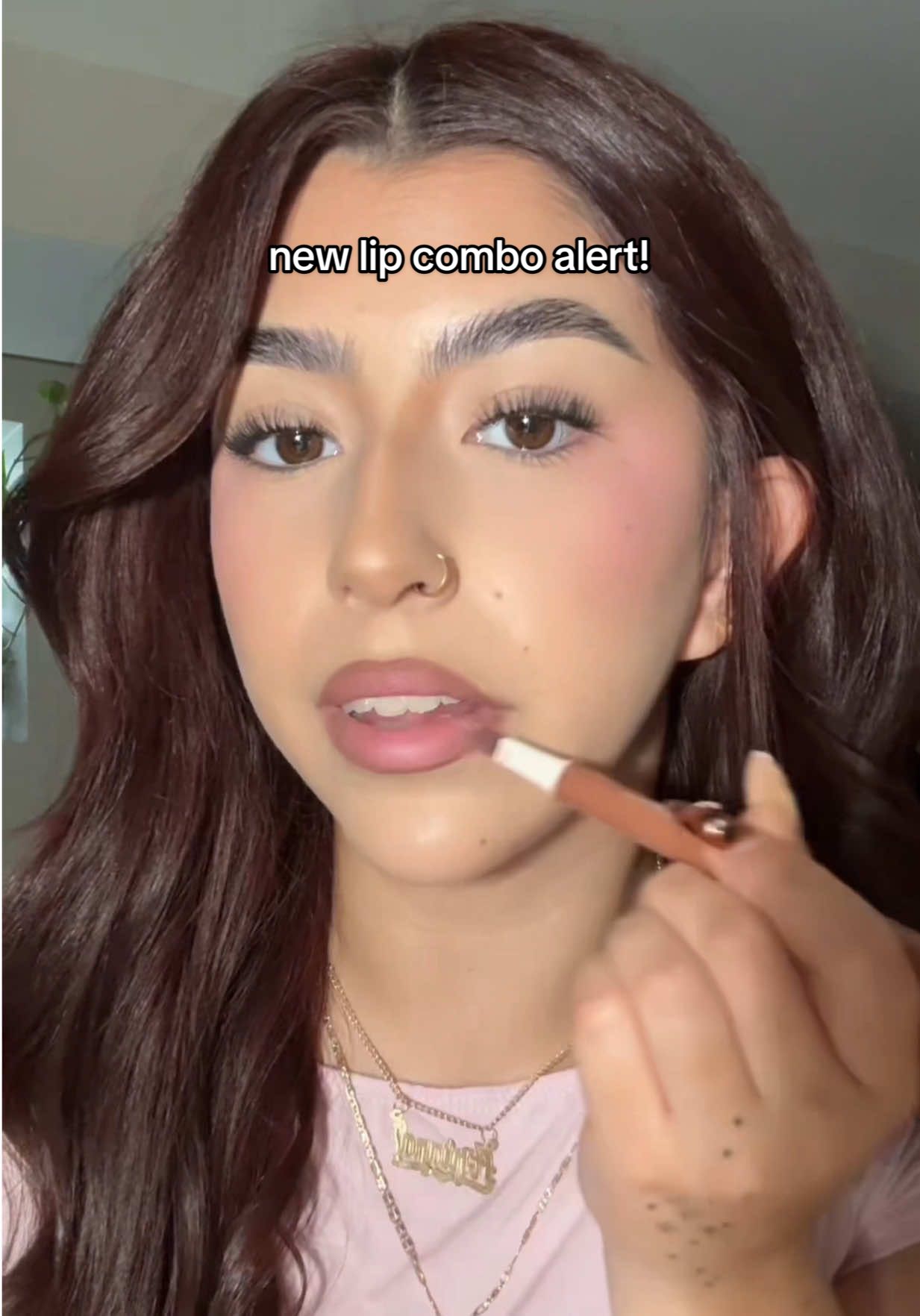 a new lippie to add to the collection 🤭  ✨Ulta Beauty Collection Sculpting Peptide Lip liner in “Spiced Latte” ✨Ulta Beauty Collection Cloud Kiss Matte Lip Cream in “Rise Up”  Available at @Ulta Beauty  #ultabeauty #lipcombo #makeup #ultabeauties #ultabeautycollection 
