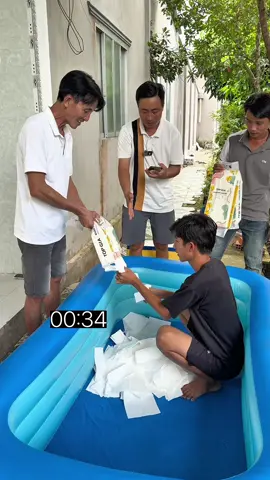 Thử thách rút 1000 tờ giấy trong vòng 1 phút 30 giây #phuoclay 