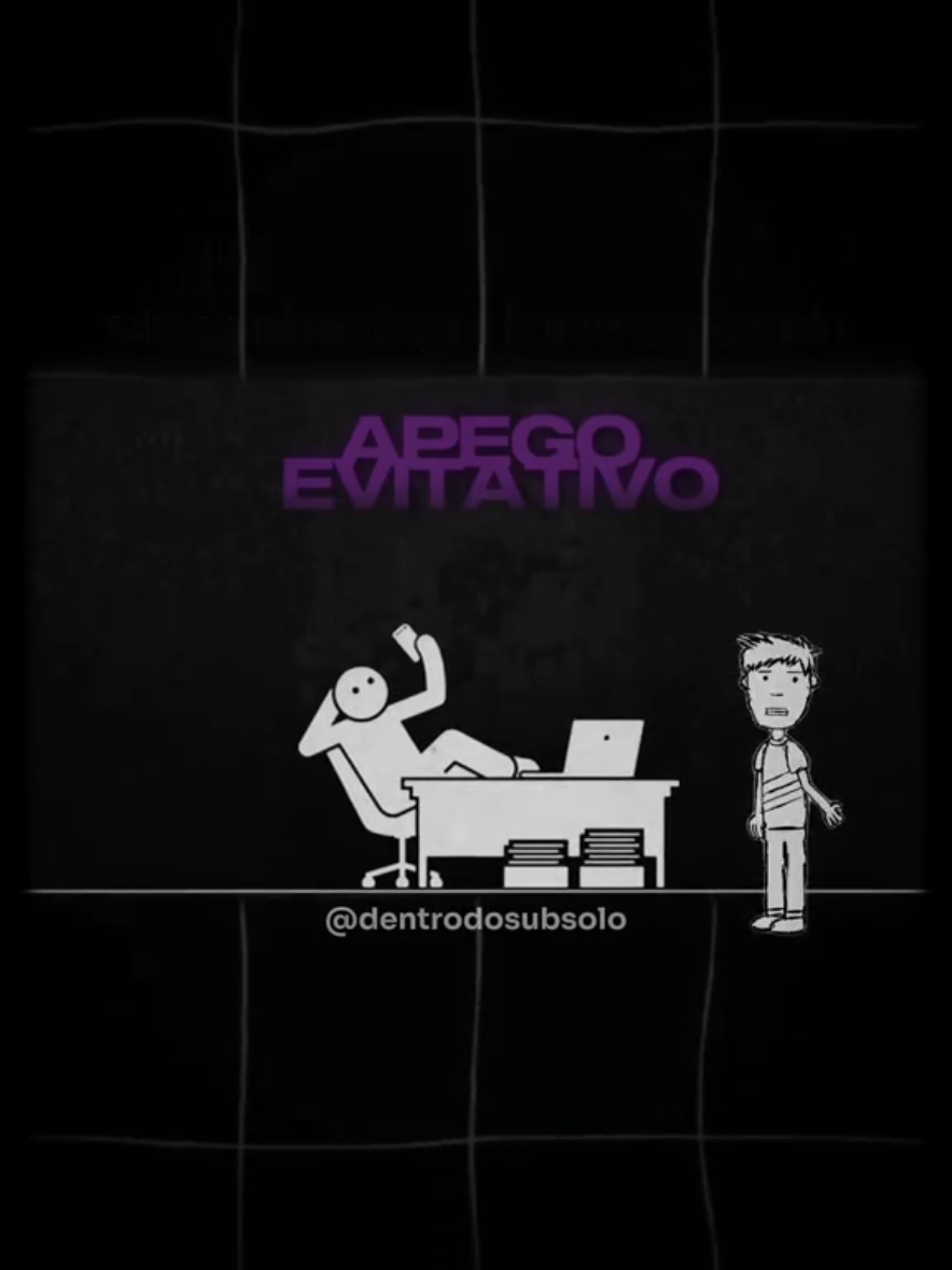 Hoje o assunto é: Apego evitativo, aquelas pessoas que sentem a proximidade como pressão. #psicologia #apegoevitativo #saudemental 