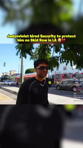 Bro is already getting pressed on the streets of LA 😭😭💔 | #jadynviolet #trending #viral 