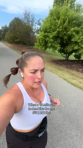 Looking back, this run was actually so much fun 🥰 definitely wasn’t thinking that for the last 5 miles though 🤣 #runningcommunity #runtok #runnergirl #midsizefitness #Running 