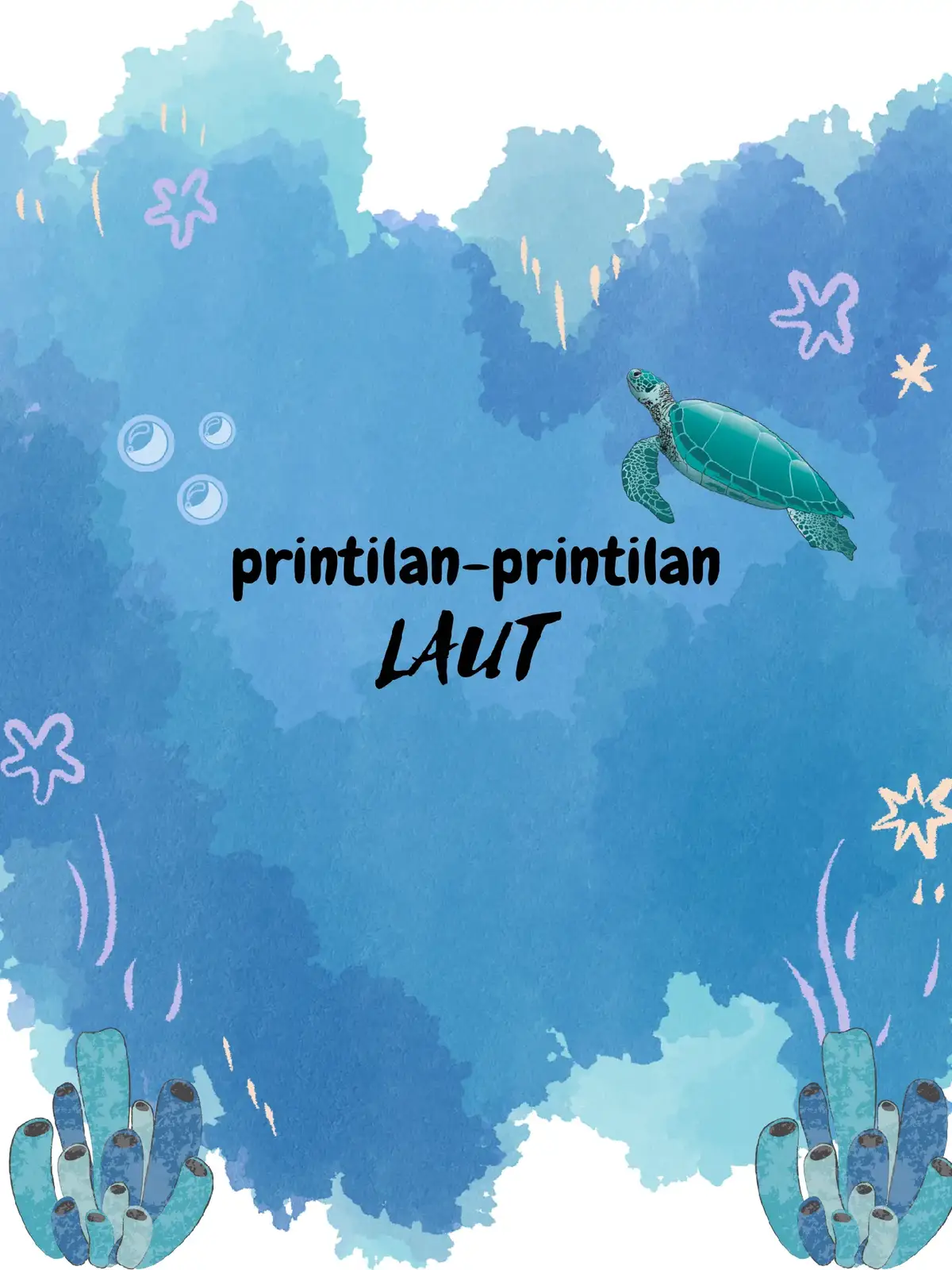 ide menghias kelas tema laut