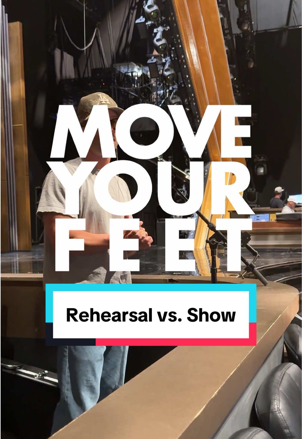 that was me singing MOVE YOUR FEET for @Robert Irwin + @Witney  Carson on Dancing With the Stars, alongside my broski @CJ Emmons of course. 💃🏻🕺🏻🪩 here’s a little BTS from rehearsals last week.  one of the challenging (and fun) parts about working on this show is the wide range of genres + styles that we are expected to cover as a band every single week. for me vocally, it’s always fun to tap into my MJ bag whenever the song calls for it. salute to the maestro @raychewlive leading us as always. one hit wonders week is done, tik tok week up next. let’s go 😎🖤🗣️🎤 @Dancing with the Stars #DWTS #dwts #singer #dancingwiththestars 