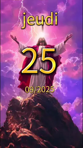 prière du matin jeudi 25 septembre 