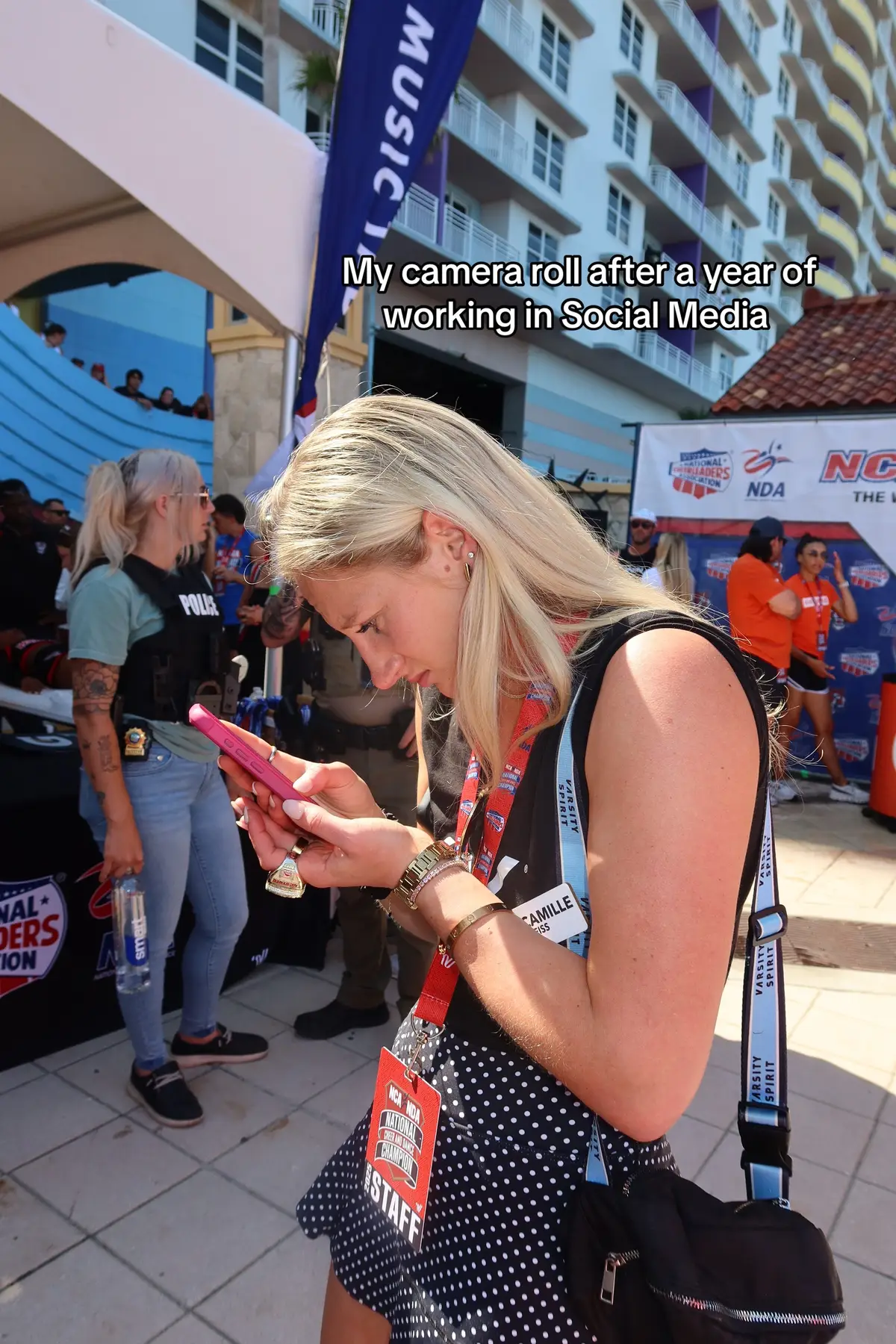 Storage is full on both my phones let me just say that ❤️ #marketing #cheer #cheerleading 