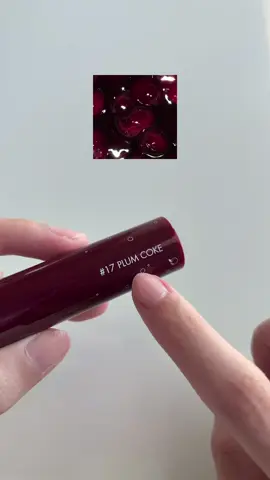 Vampy lips for fall 🥀 #romand #vampylips #blackcherry #juicylastingtint #glossylips 