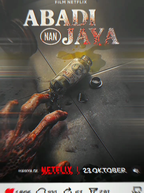 zombie Indonesia combeck nihhh 🧟‍♂️ ‼️ Abadi Nan Jaya | only Netflix 23 Oktober 2025  #abadinanjaya #zombies #kimostamboel #filmnetflix #fyp  [ Ib : @ʟʏᴍᴍ ]