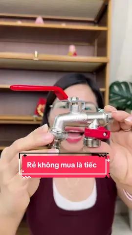 Đầu vòi chống ăn mòn, dày dặn chắc chắn, sử dụng đa năng, lắp xung quanh vườn nhà không lo hoen gỉ #hangxinhtuoi #voichonganmon