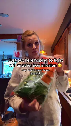 Well atleast it makes sense why I was so freakin tired lately, more tired than normal-  but last time I had low levels and I took iron pills everyday and ate high in iron foods my levels dropped even more sooo 🥴 #ironinfusion #sahm #anemia 