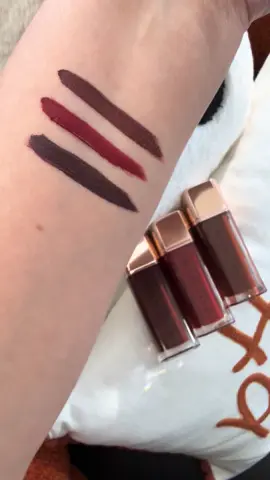 @Anastasia Beverly Hills Holiday Velvet Trio (Brownie, Chestnut, Crimson) #abh #anastasiabeverlyhills #lipvelvet #tiktokshopcreatorpicks #abhlipvelvets 