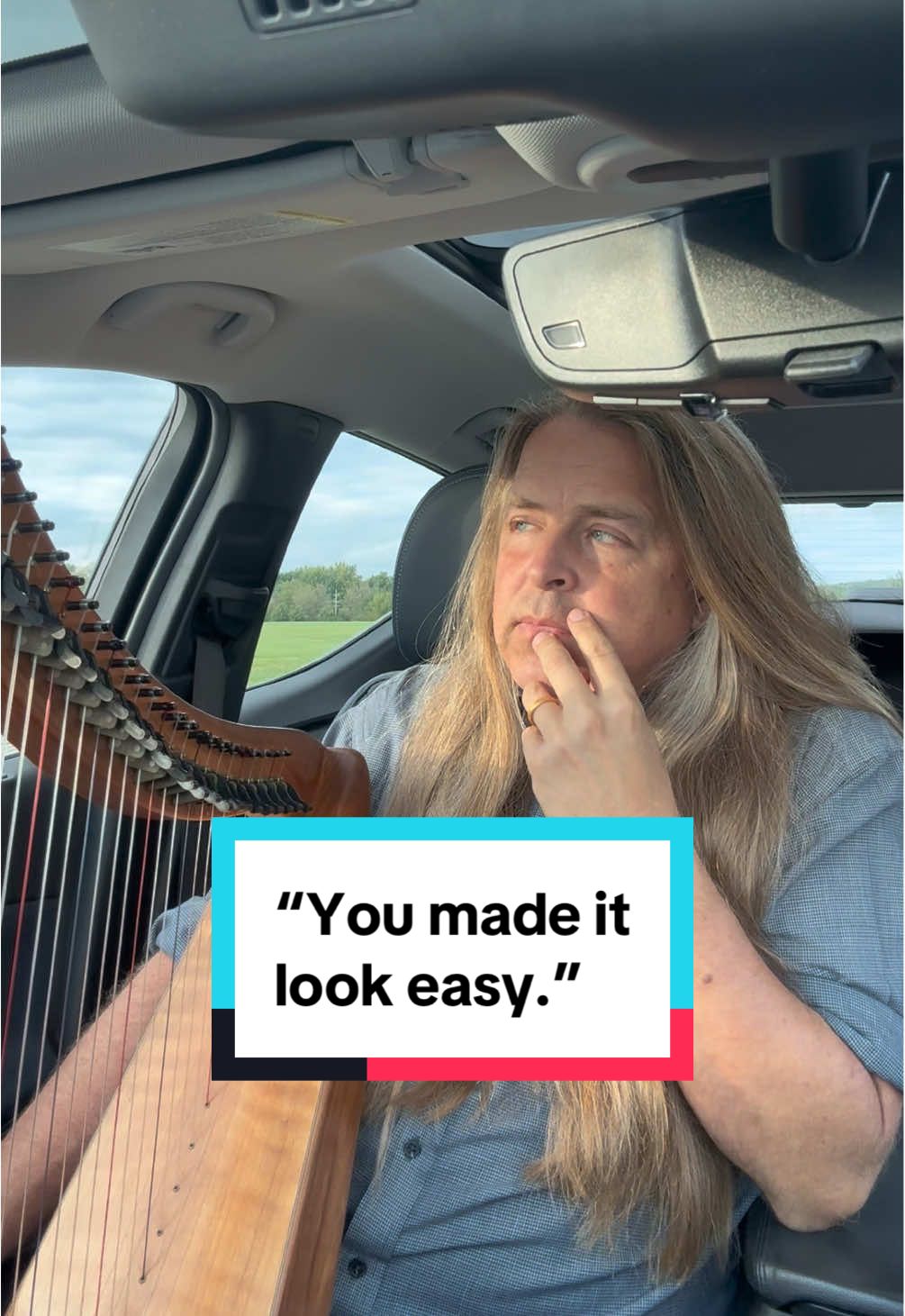 “You made it look easy.”#musicthanatology #endoflifecare #atdeathsdoor #harp #normalizedeath 