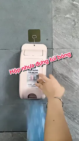 Hộp nhựa đựng túi bóng, nhỏ xinh tiện lợi cho mối gia đình #hopdungtuinilong #hopdungtuibong #thomthongtha 