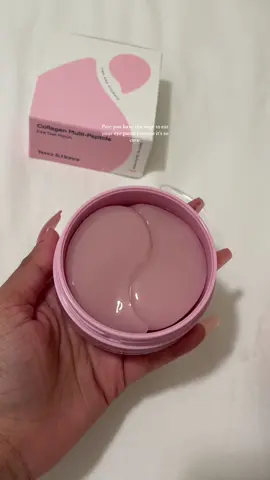 Looks like jelly 😋 #skincare #skincareroutine #eyegelpatches 