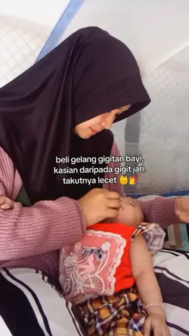 untuk 4 bulan ke atas ya Bun #gigitan #gigitan bayi yang lembut pakit #gigitanbayi #anakku #sayangku 