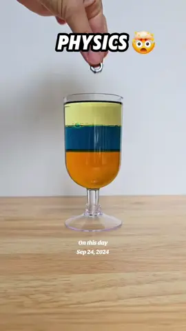 Two fun science experiments to try at home 🧪 1️⃣ Density & Buoyancy – honey, water, and oil make layers, and objects float or sink depending on their density. 2️⃣ Strong Paper Trick – flat paper can’t hold a cup, but folded like a fan it becomes super strong! These are such easy and exciting ways to explore physics with kids using simple materials you already have at home. #scienceexperiment #physicsexperiments #stemforkids #kidsactivities #onthisday 