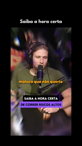 Riscos são parte da jornada, mas podem ser calculados! Confira os cortes do @giga.cast e descubra como navegar com segurança no mundo dos negócios. 🚀✨