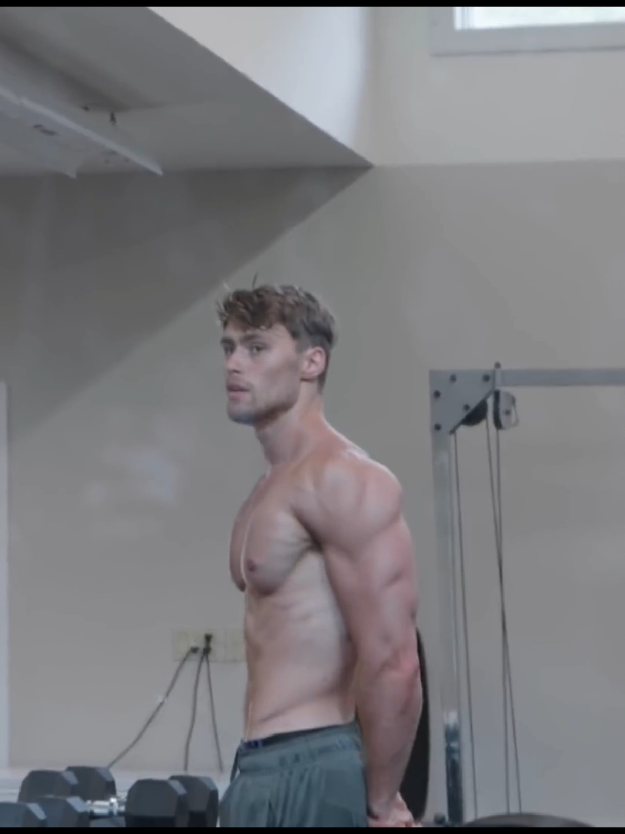 cardio is a priority 🎧 #cardio #davidlaid #fyp #gym ##GymTok  letsgoo 🗣️