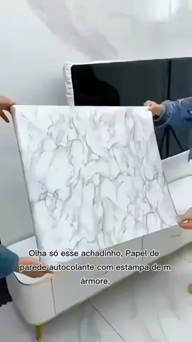 Papel de parede lavável com estampa de mármore,  ideal para cozinha, banheiro e área de serviço,  link nos comentários ✔️  #papeldeparede 