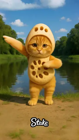 Lotus Root Cat Dance #蓮根 #猫ダンス #猫 #lotusroot #catdance 