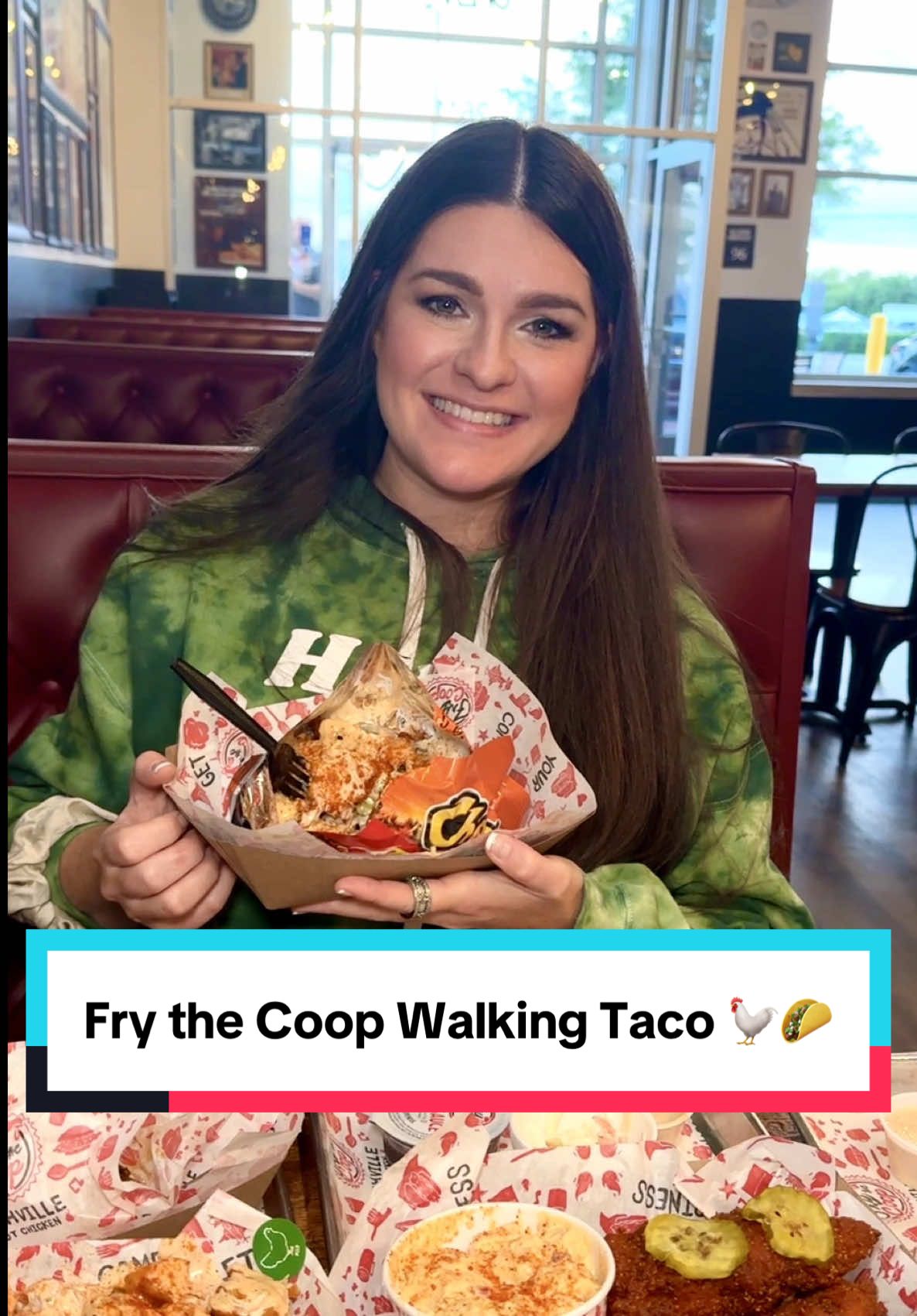🔥🌮 I’m always in the run so I’m grabbing the new Flamin’ Hot Cheetos Walking Taco at Fry the Coop! This bold twist on a classic features crispy chicken, zesty toppings, and a kick of heat—all served in a convenient, handheld taco. Perfect for busy days or satisfying your snack or dinner cravings.  📍 Available at all Fry the Coop locations. Don’t miss out—this fiery favorite won’t last long! @frythecoop 👀 🐓  #FryTheCoop #WalkingTaco #FlaminHotCheetos #Chicken #FastFoodFinds    @Bettie Bomb Public Relations 