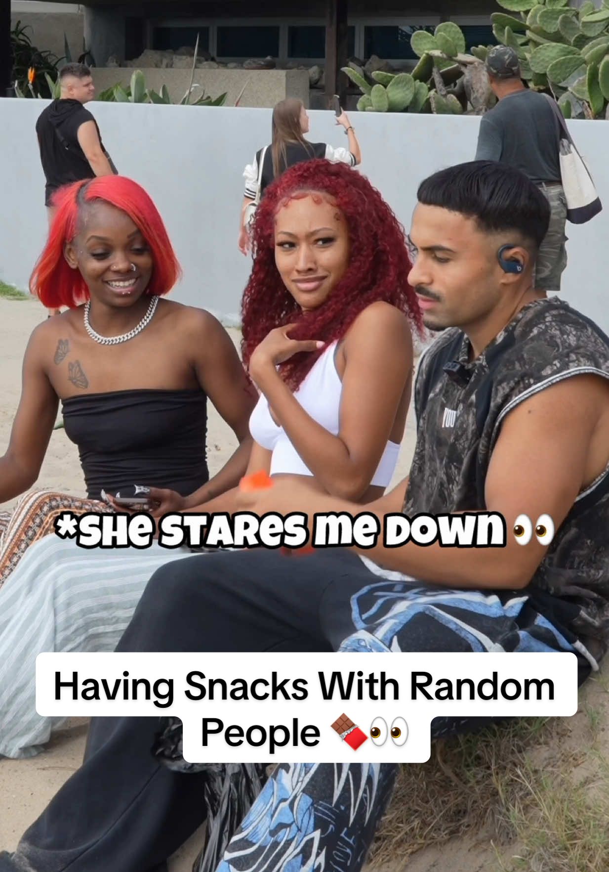 Why She Do All That? 😒💀 #fyp #friends #fypシ #foryoupage #food 