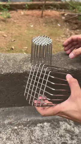 Chặn rác Inox304 ngăn lá cây, côn trùng lắp máng thoát nước, ga thoát sàn#napchanrac#rac