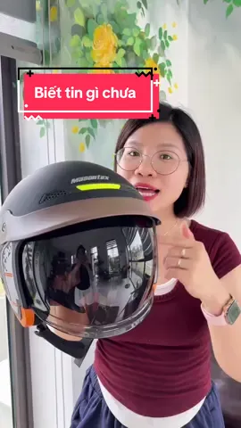 Trả lời @Hằng Xinh Tươi Mũ bảo hiểm xe tay ga, xe máy, mặt kính tích hợp, đệm xốp êm, dây đeo chắc chắn, màu sắc đa dạng #hangxinhtuoi  #mubaohiemcokinh 