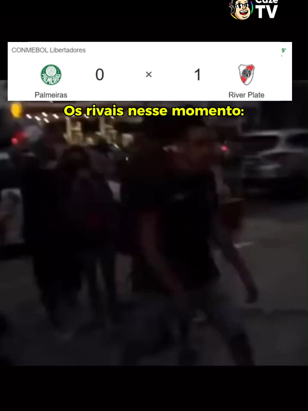 OS RIVAIS DO PALMEIRAS NESSE MOMENTO: #ClubistasCazéTV #Original #Palmeiras #NocheDeCopa #Libertadores #RiverPlate #TempoRealCazéTV #tiktokesportes